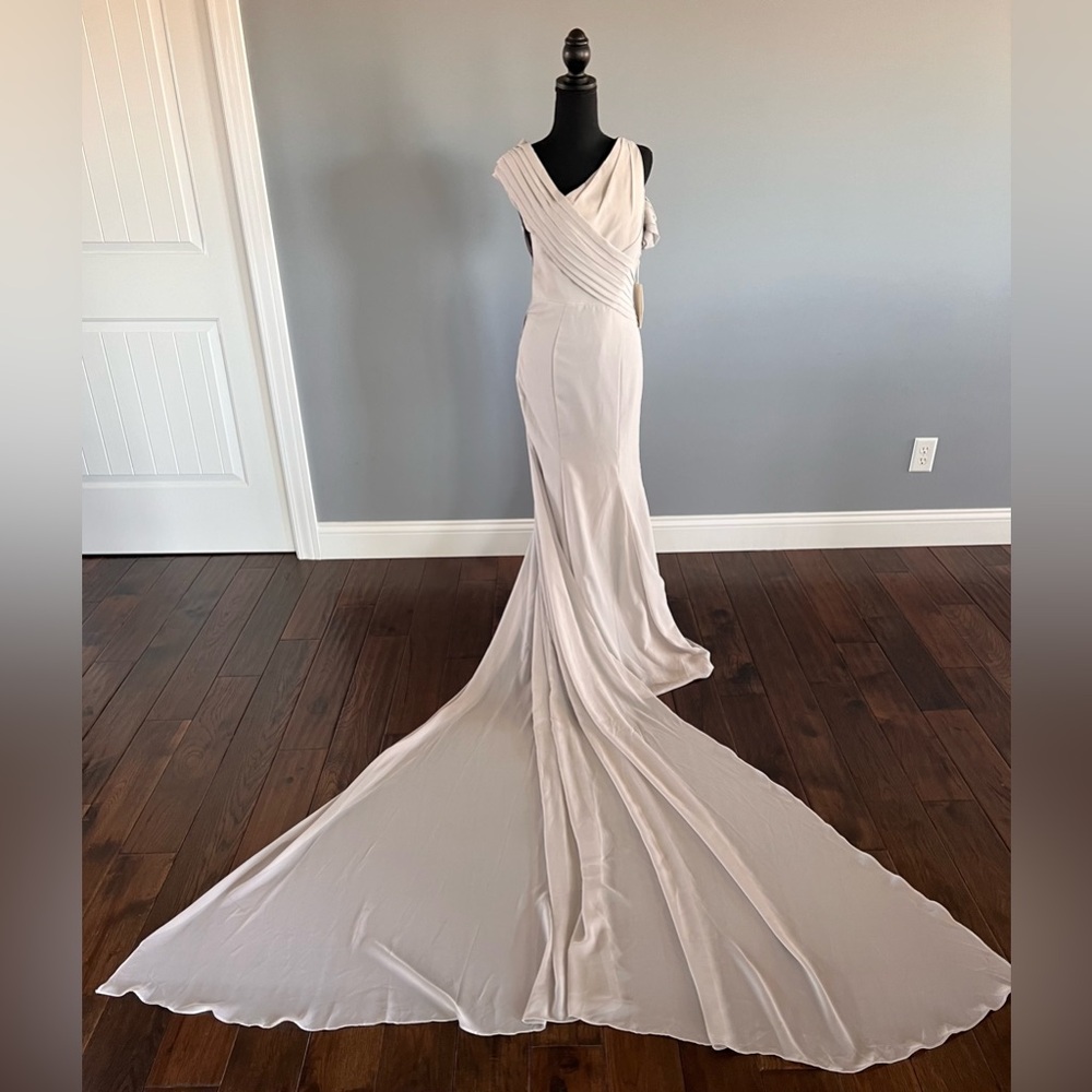 NWT Mermaid PROM Gown TRAIN XXS XS Dress
